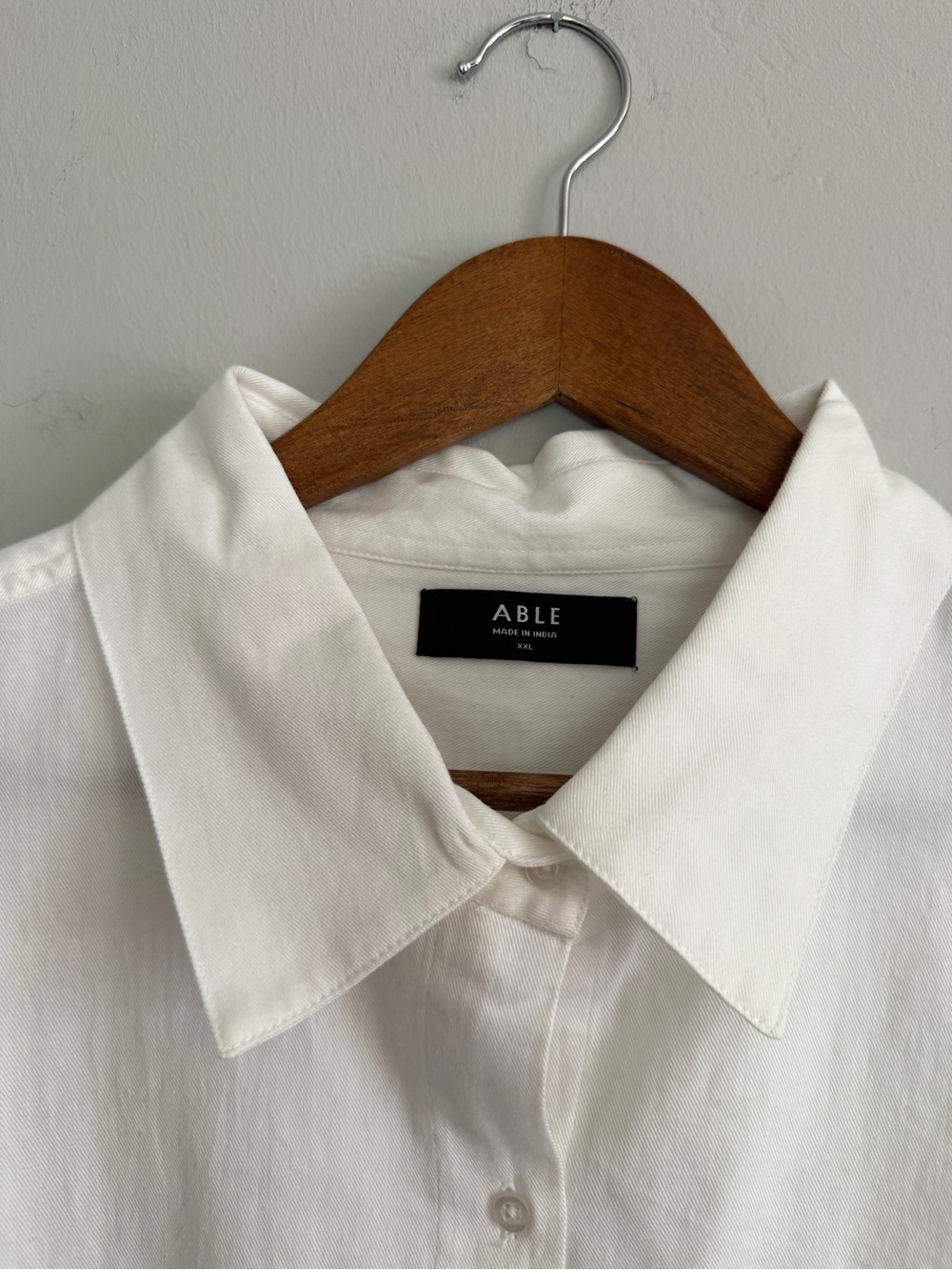 NWT Able Harris Oversized Button Down Shirt Dress, sz XXL - Picture 2 of 6